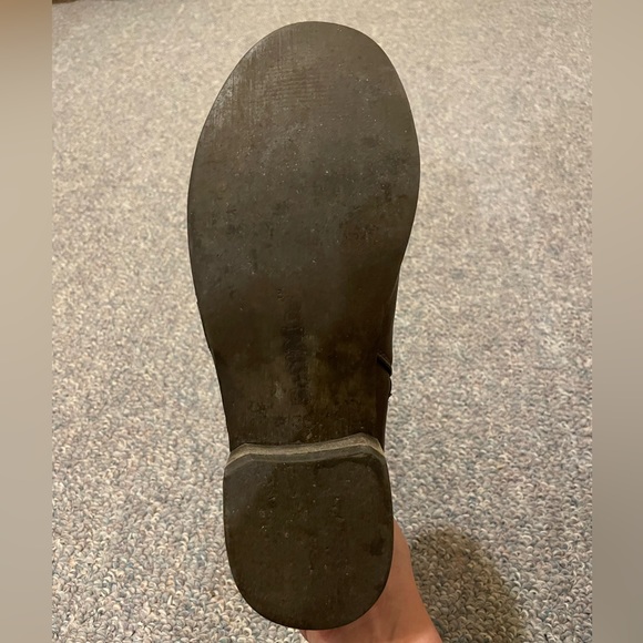 Brown combat boots - Picture 5 of 7